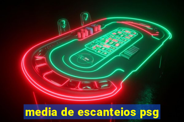 media de escanteios psg